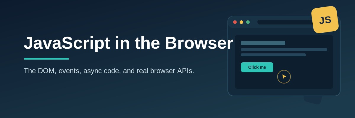 JavaScript in the Browser