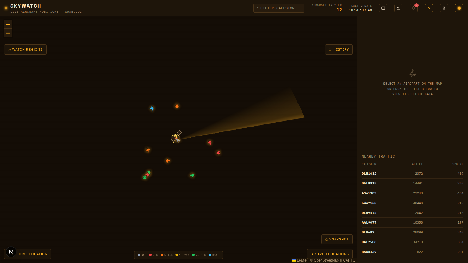 Amber CRT theme