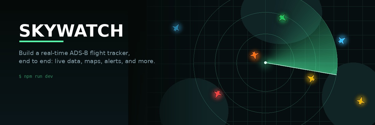 SKYWATCH: Build a Real-Time Flight Tracker
