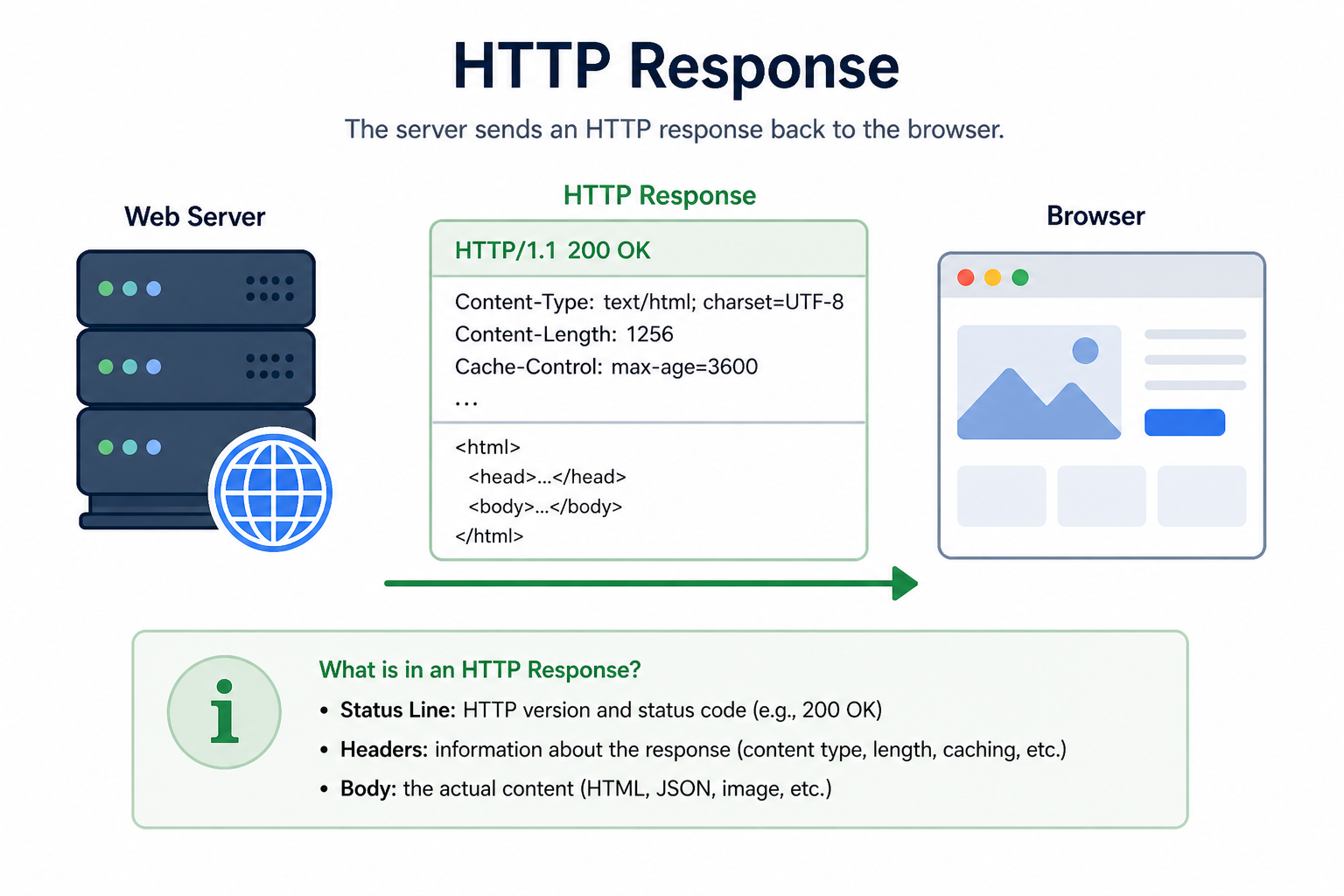 HTTP Response Diagram